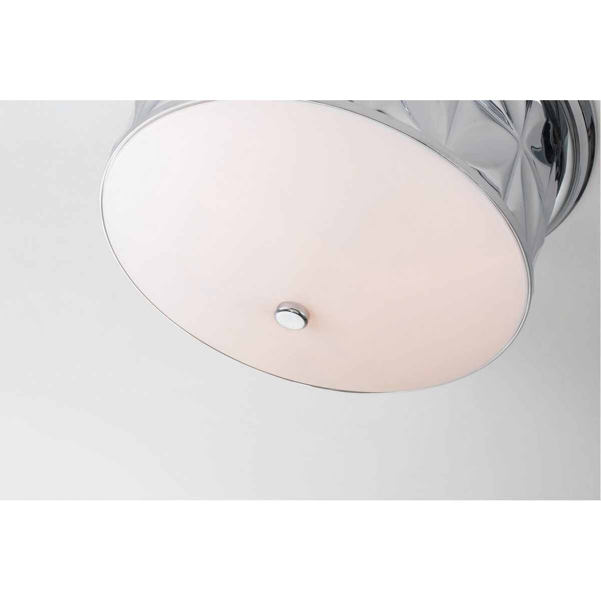 Epsilon 3 Light PC Bath/Flush Mounts Ceiling Light in Polished Chrome